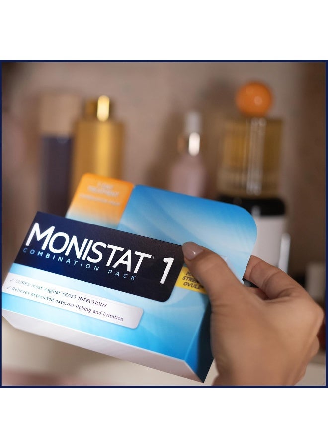 MONISTAT 1-Dose Yeast Infection Treatment For Women, 1 Prefilled Tioconazole Ointment Applicator - Image 3